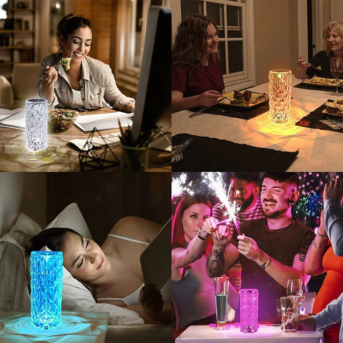 Krystal-LED-lampe - LumiCrystal