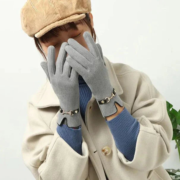 Stilvolle Herbst- und Winterhandschuhe für Damen - Amelia