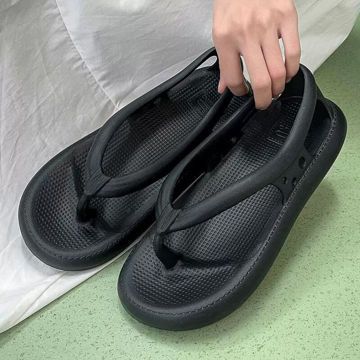 Bequeme, ultraleichte, wasserdichte & faltbare Sommer-Zehensandalen – Eva