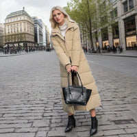 Long Women's Winter Jacket - Isabella