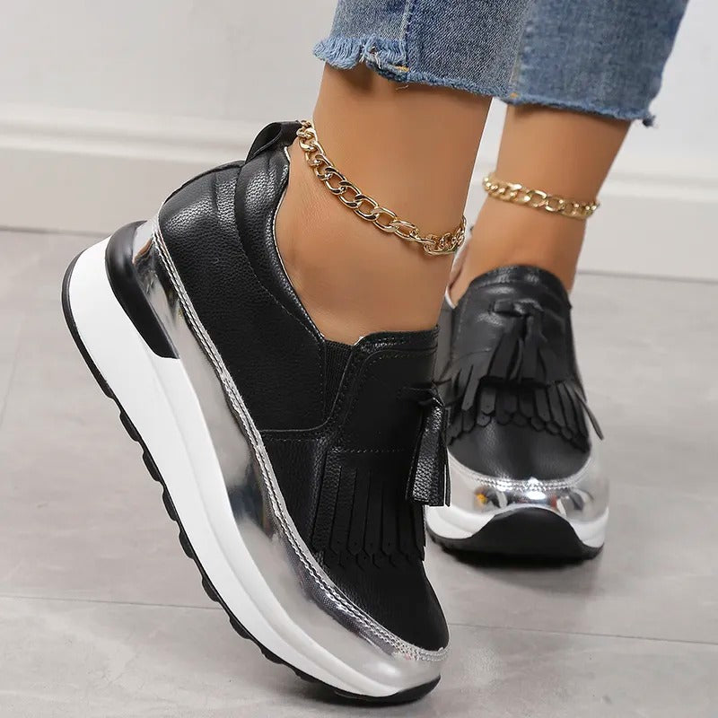 Breathable Women's Sneakers with Timeless Style – Isabella