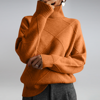 Stylish Turtleneck Sweater for Women - Isabella
