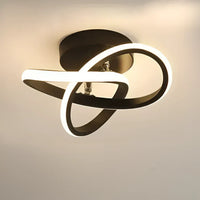 Modern LED ceiling light with double ring design – Twilight Rings