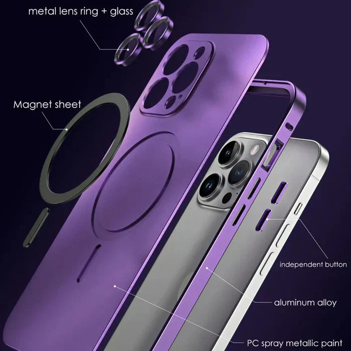 Carcasa metálica para iPhone - MagCase