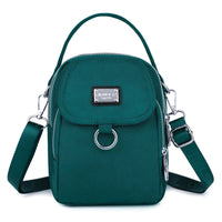 Bolso clásico de mujer con mucho espacio de almacenamiento - Celeste