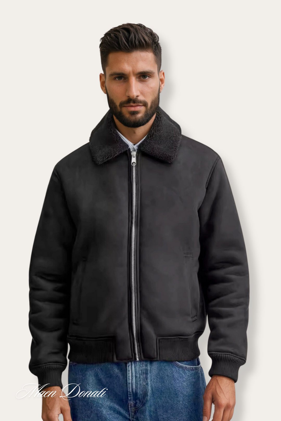 Stylish Winter Bomber Jacket - Nolan