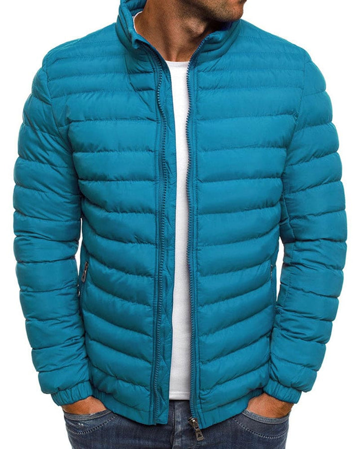 Solid Color Ethan Jacket with Zipper