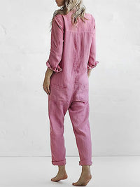 Casual jumpsuit – Liv | 100% bomuld, med praktiske lommer