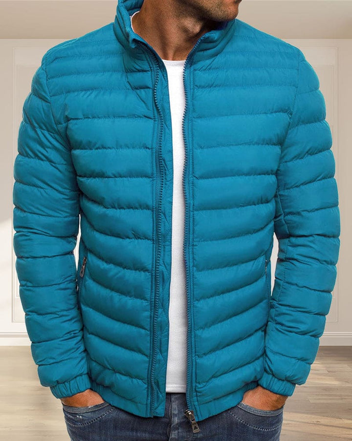 Solid Color Ethan Jacket with Zipper