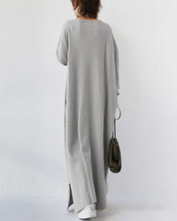 Summer Maxi Dress made of Cotton-Linen Blend – Sorella