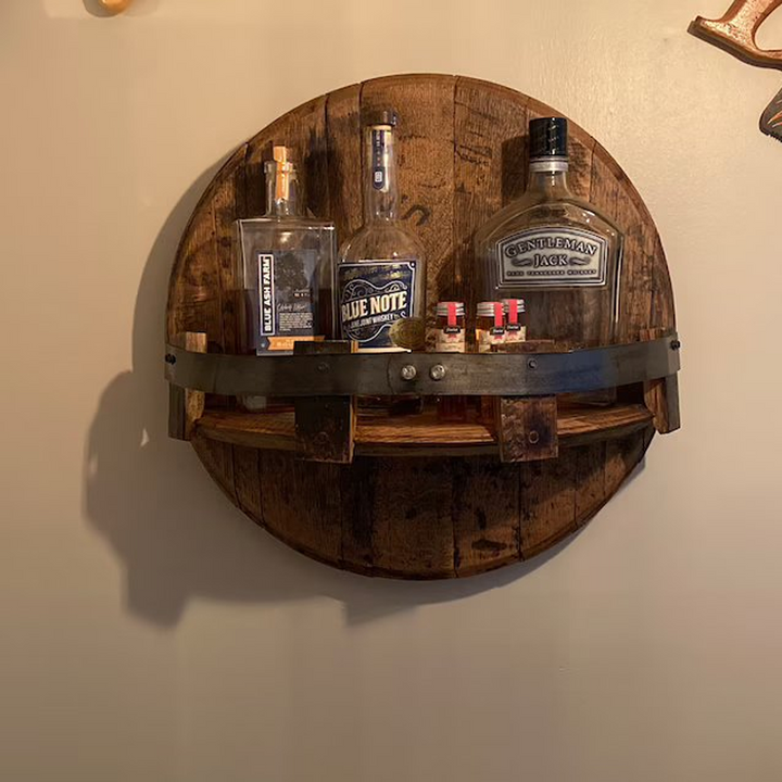 Bourbon Whiskey Barrel Rack made of Oak Wood – Oakspire