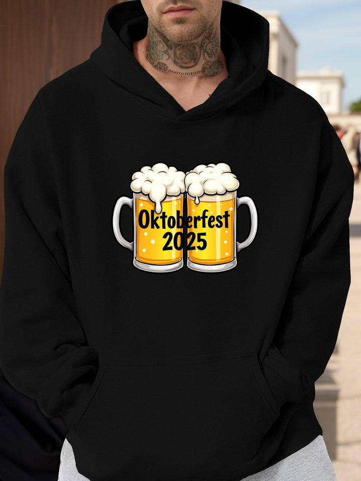 Casual Men's Hoodie – Franz Oktoberfest 2025