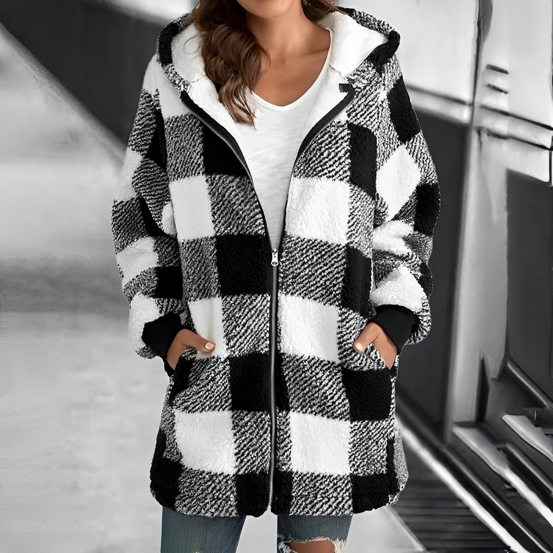 Women's jacket with hood - Camila