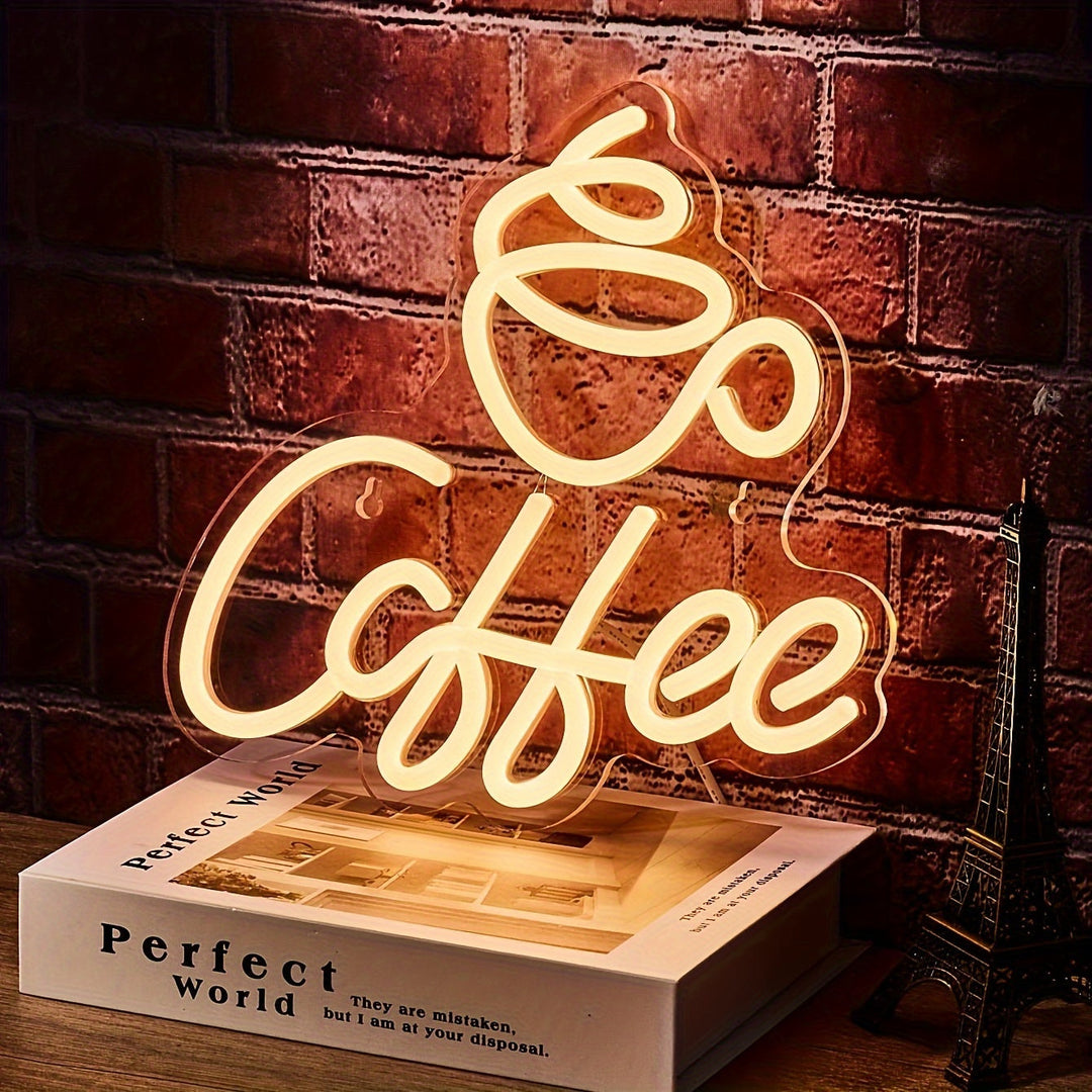 LED neon sign in coffee style – Jules