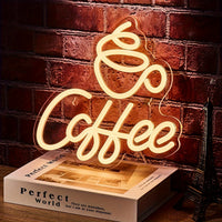 LED neon sign in coffee style – Jules