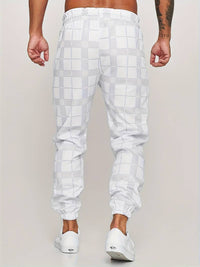 Checked Men's Jogging Pants – Elian Autumn Edition
