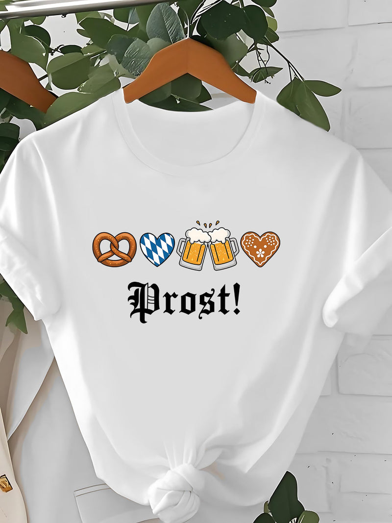 Camiseta de manga corta para mujer – Anneliese Oktoberfest 2025