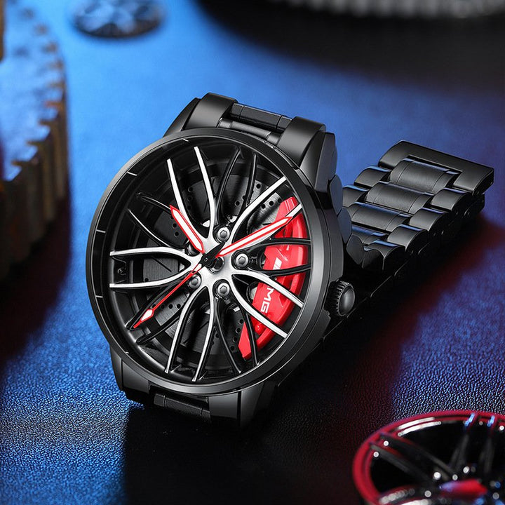 Stylish Racing Car Men's Wristwatch - RaceVision