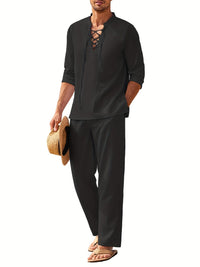 Two-piece Linen Set for Men – Milo