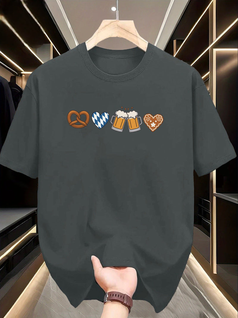 Men's Graphic T-Shirt made of 100% Cotton – Franz Oktoberfest 2025