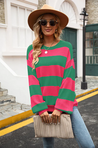 Trendy Striped Women's Sweater - Sohpie