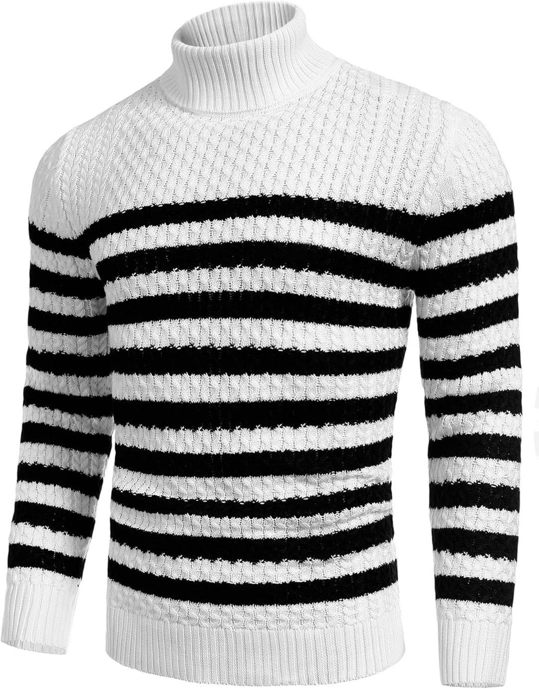Casual Knitted Men's Turtleneck - Sander