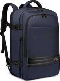 Utvidbar 45–55L vanntett reise-ryggsekk med 46,5 cm laptoplomme