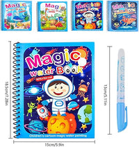 Set of 4 Reusable Watercolor Books – AquaColor Books