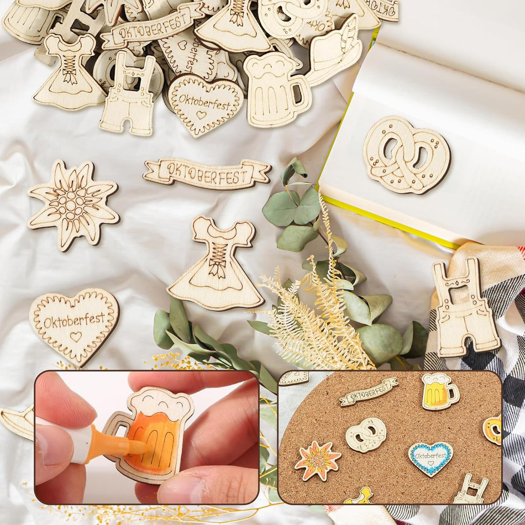 Wood confetti in a pack of 100 – WiesnZauber Oktoberfest 2025
