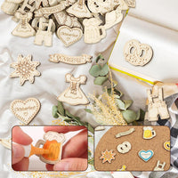 Wood confetti in a pack of 100 – WiesnZauber Oktoberfest 2025