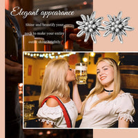 Women's Edelweiss Jewelry Set – AlpenLiebe Oktoberfest 2025