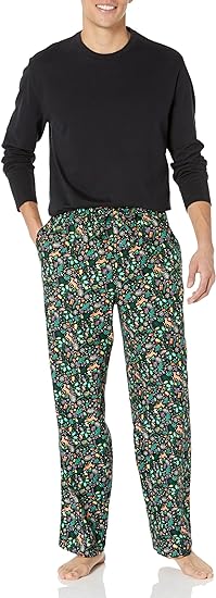Blødt Herre Flannel Pyjamasæt - Gomez