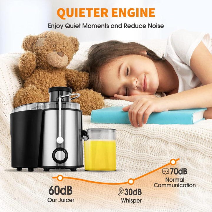 Kaltpresssaftpresse mit 3 Geschwindigkeiten – JuicePro