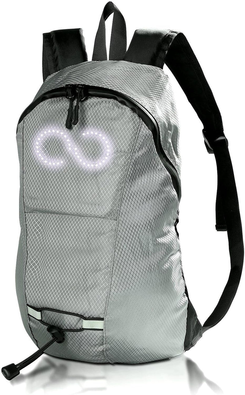 LED Travel Backpack – Waterproof Glowing Backpack with Audio-Responsive Glow – Nexora