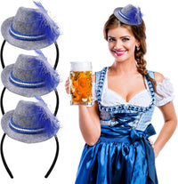 Mini Traditional Hats in a Set of 3 – WiesnCharm Oktoberfest 2025