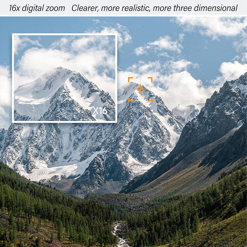 4K kompakt digitalkamera med 58MP fotos og 16x zoom – Lumora