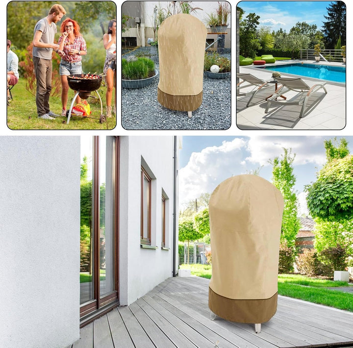 Wasserfestes Oxford BBQ-Smoker-Cover mit UV-Schutz – Bravoro