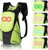 LED-Motorrad-Rucksack – Leuchtende Sicherheits-Tasche für Outdoor- und Nachtfahrten – Lumaro