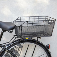 Großer hinterer Fahrradkorb mit Ladennetz & wasserdichtem Schutz – Orvian