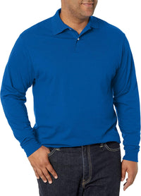 Men's Long Sleeve Polo - Mark