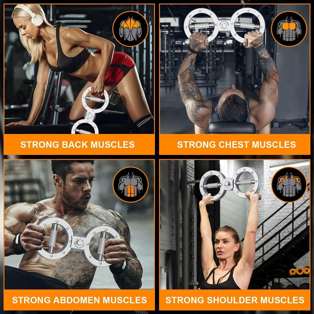 Twister arm exercise with adjustable resistance of 12LB and 360° rotation – Zeynor