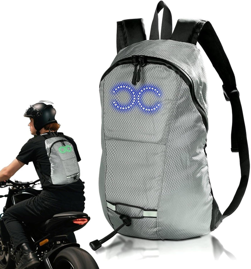 LED Travel Backpack – Waterproof Glowing Backpack with Audio-Responsive Glow – Nexora