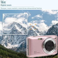 4K kompakt digitalkamera med 58MP fotos og 16x zoom – Lumora