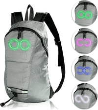 LED Travel Backpack – Waterproof Glowing Backpack with Audio-Responsive Glow – Nexora