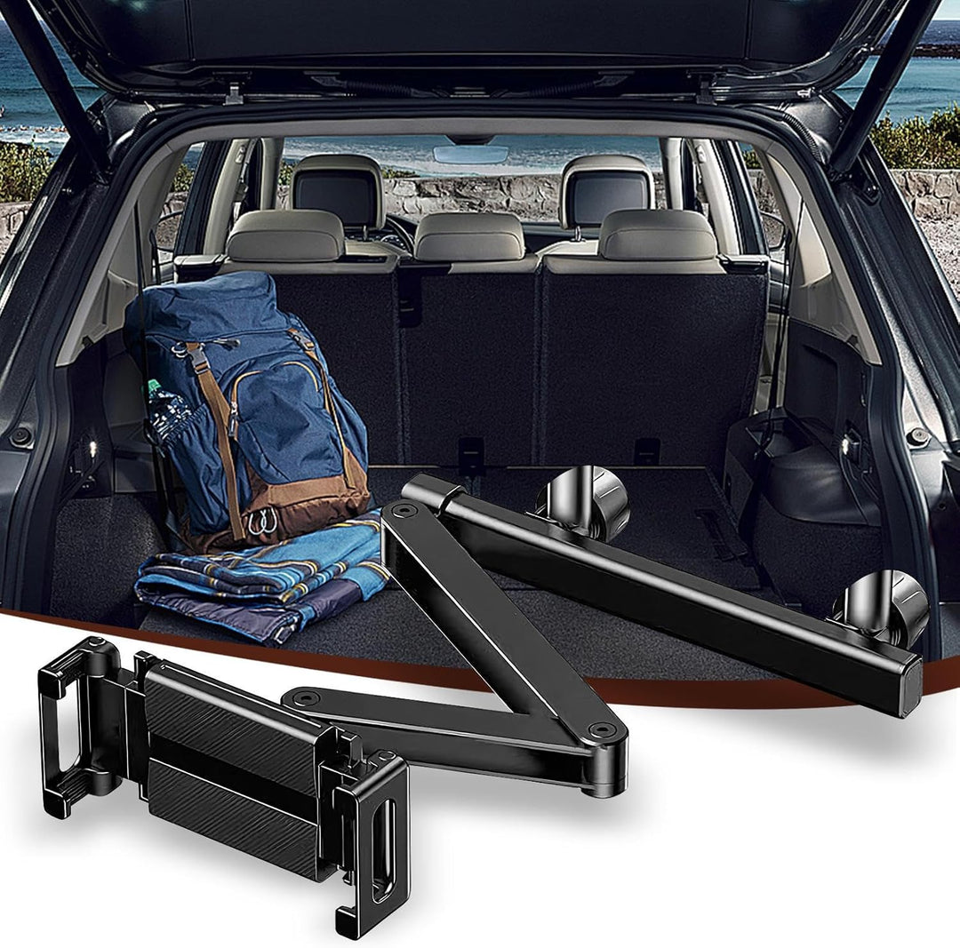 Auto nakkestøtte nettbrett-holder – justerbar 360° baksetetelefon- og nettbrett-holder – Movira