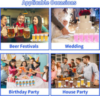 Cowboy Boot Shot Glasses (Set of 30, 30 ml) – BootsProst Oktoberfest 2025