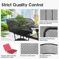 Waterproof rear bicycle basket with rainproof cover – Velora