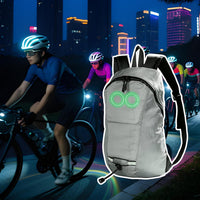 LED Travel Backpack – Waterproof Glowing Backpack with Audio-Responsive Glow – Nexora