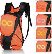 LED-Motorrad-Rucksack – Leuchtende Sicherheits-Tasche für Outdoor- und Nachtfahrten – Lumaro