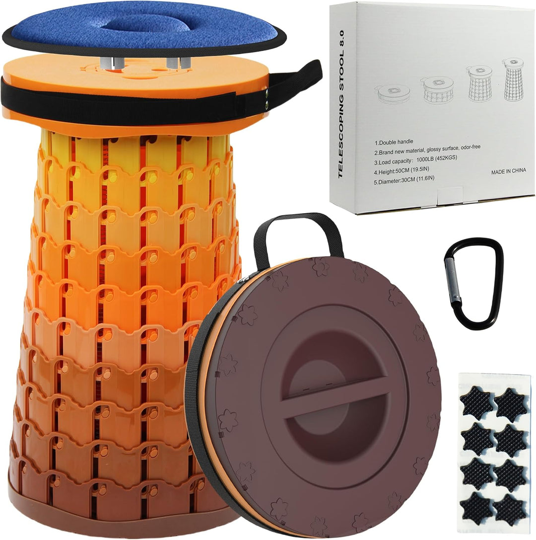 Kollapsible Hocker mit Polster – SitMax